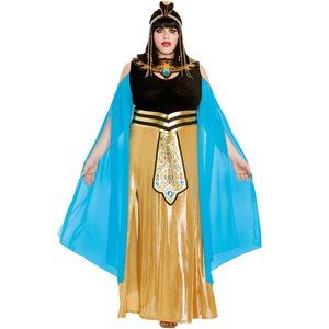 Plus Size Queen Cleopatra Halloween Costume 2x